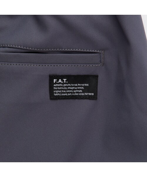 FAT（エフエイティー）の「OVERTUCK（パンツ・メンズ・GRAY/BLACK/OLIVE・TITCH/SKINNY/FAT/JUMBO）」の5枚目の写真