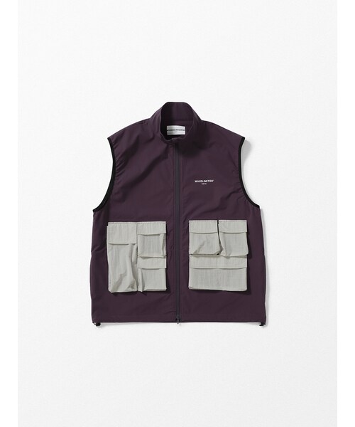 WHIZLIMITED(ウィズリミテッド)の「TECH VEST(フォーマルスーツ/小物・CHARCOAL/BROWN/BLACK・M/L)」の1枚目の写真