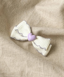 3coins | パイピングリボンクリップ／KIDS(バレッタ/ヘアクリップ)