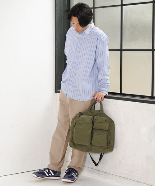 BAYFLOW（ベイフロー）の「≪予約≫テックリネンパンツ（その他・メンズ・チャコール18/ブラック19/ベージュ55・3(M)/4(L)）」の21枚目の写真