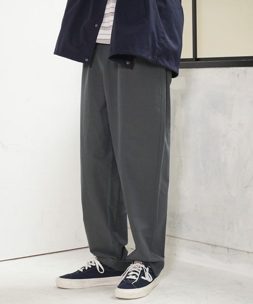 BAYFLOW（ベイフロー）の「≪予約≫テックリネンパンツ（その他・メンズ・チャコール18/ブラック19/ベージュ55・3(M)/4(L)）」の6枚目の写真