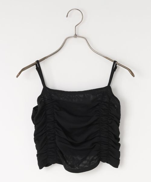 LOWRYS FARM(ローリーズファーム)の「シャーリングキャミ(その他・アイボリー08/ブラック09/ブルー84・FREE)」の17枚目の写真