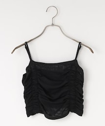 シャーリングキャミ