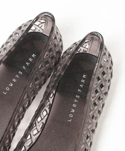 LOWRYS FARM（ローリーズファーム）の「ジェリーフラットシューズ（その他・ブラック09/シルバー12/レッド35・M(23~23.5)/L(24~24.5)）」の12枚目の写真