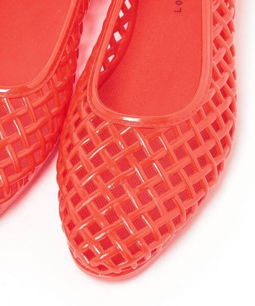 LOWRYS FARM（ローリーズファーム）の「ジェリーフラットシューズ（その他・ブラック09/シルバー12/レッド35・M(23~23.5)/L(24~24.5)）」の10枚目の写真