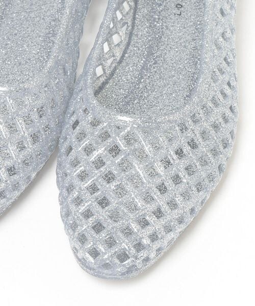 LOWRYS FARM（ローリーズファーム）の「ジェリーフラットシューズ（その他・ブラック09/シルバー12/レッド35・M(23~23.5)/L(24~24.5)）」の9枚目の写真