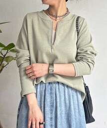 un dix cors | ジッププルオーバー(Tシャツ/カットソー)