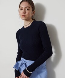 Whim Gazette | ホールガーメントRIBプルオーバー(ニット/セーター)