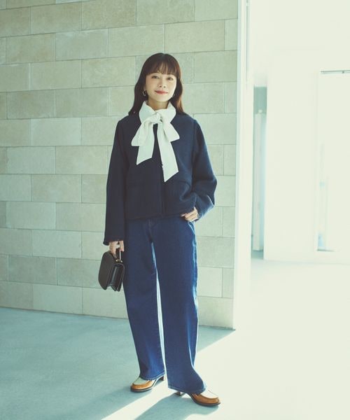 GLOBAL WORK（グローバルワーク）の「高山直子さんコラボ/ツイード