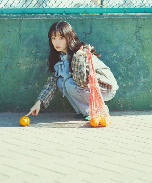 GLOBAL WORK（グローバルワーク）の「高山直子さんコラボ/ツイード