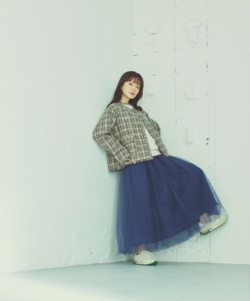 GLOBAL WORK（グローバルワーク）の「高山直子さんコラボ/ツイード