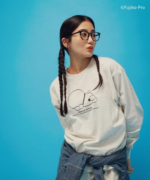 GLOBAL WORK（グローバルワーク）の「ドラえもん/ルームウェアSET/646965（その他・メンズ・杢グレー12/ネイビー88・M/L）」の8枚目の写真