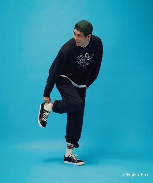 GLOBAL WORK（グローバルワーク）の「ドラえもん/ルームウェアSET/646965（その他・メンズ・杢グレー12/ネイビー88・M/L）」の11枚目の写真