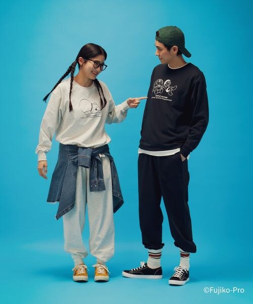 GLOBAL WORK（グローバルワーク）の「ドラえもん/ルームウェアSET/646965（その他・メンズ・杢グレー12/ネイビー88・M/L）」の20枚目の写真