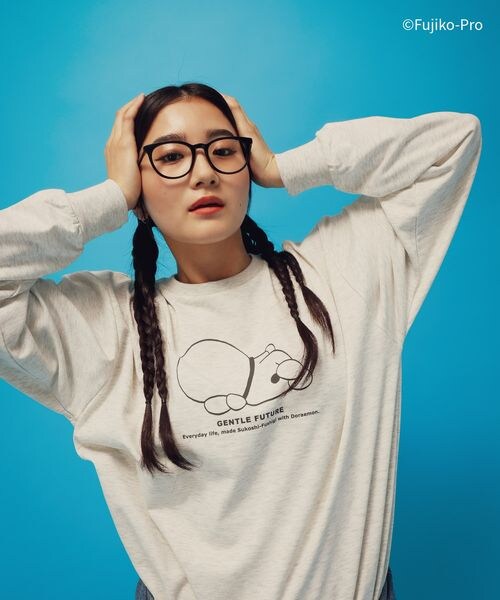 GLOBAL WORK（グローバルワーク）の「ドラえもん/ルームウェアSET/646965（その他・メンズ・杢グレー12/ネイビー88・M/L）」の7枚目の写真