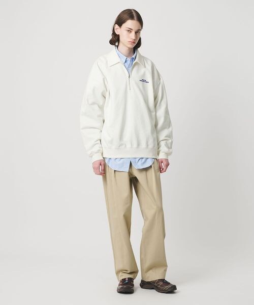 BEAUTY&YOUTH UNITED ARROWS（ビューティーアンドユースユナイテッドアローズ）の「＜NICE WEATHER＞タック テーパード チノパンツ（その他・BEIGE(40)/NAVY(49)・XS/S/M/L）」の8枚目の写真