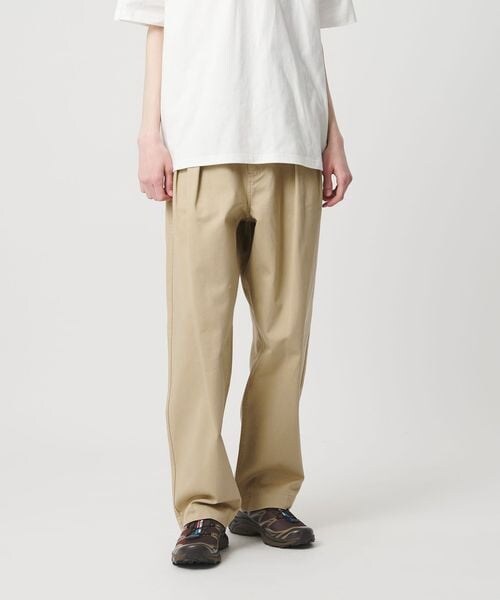 BEAUTY&YOUTH UNITED ARROWS（ビューティーアンドユースユナイテッドアローズ）の「＜NICE WEATHER＞タック テーパード チノパンツ（その他・BEIGE(40)/NAVY(49)・XS/S/M/L）」の5枚目の写真