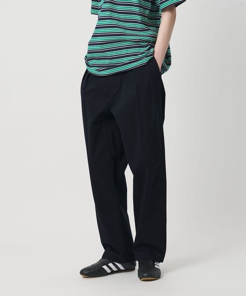 BEAUTY&YOUTH UNITED ARROWS（ビューティーアンドユースユナイテッドアローズ）の「＜NICE WEATHER＞タック テーパード チノパンツ（その他・BEIGE(40)/NAVY(49)・XS/S/M/L）」の2枚目の写真