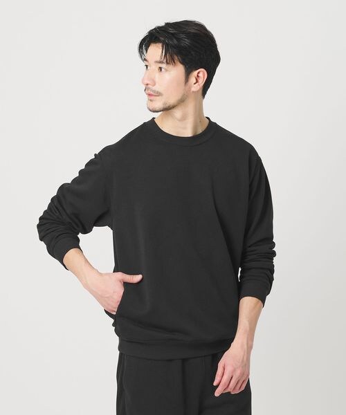 BEAUTY&YOUTH UNITED ARROWS（ビューティーアンドユースユナイテッドアローズ）の「エアロノット スウェット/セットアップ対応【吸水速乾・U（その他・BLACK(10)/MD.GRAY(22)/DK.GRAY(23)・S/M/L/XL）」の4枚目の写真