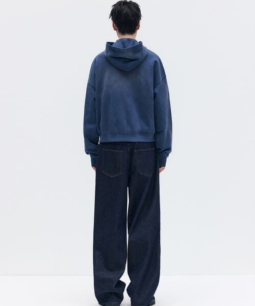 ALAND（エーランド）の「MAISON MINED／クロップフードジップ（その他・ベージュ(55)/ネイビー(88)・S/M）」の6枚目の写真