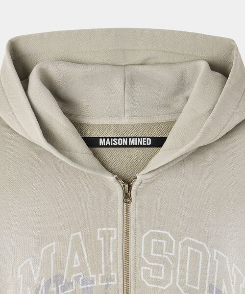 ALAND（エーランド）の「MAISON MINED／クロップフードジップ（その他・ベージュ(55)/ネイビー(88)・S/M）」の17枚目の写真