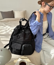 DISCOAT | 【3/14(土)12:00販売スタート/13ポケット】ユーティリティーパフィーバックパック(バックパック/リュック)