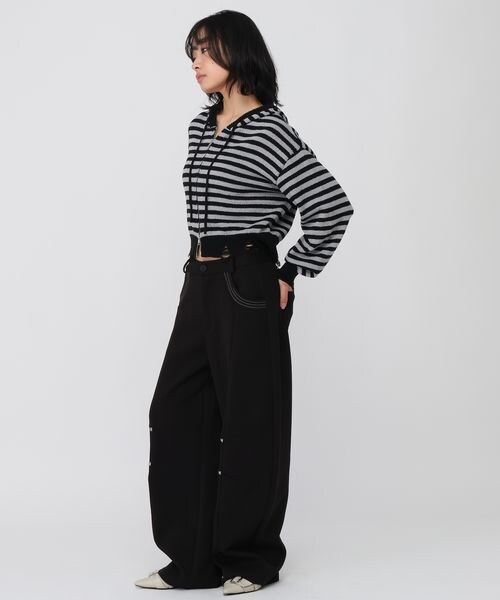 ALAND（エーランド）の「3.3 Field Trip／スタッズカーブスウェットパンツ（その他・グレー(15)/ブラック(19)・S/M）」の12枚目の写真