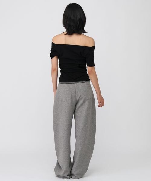 ALAND（エーランド）の「3.3 Field Trip／スタッズカーブスウェットパンツ（その他・グレー(15)/ブラック(19)・S/M）」の6枚目の写真