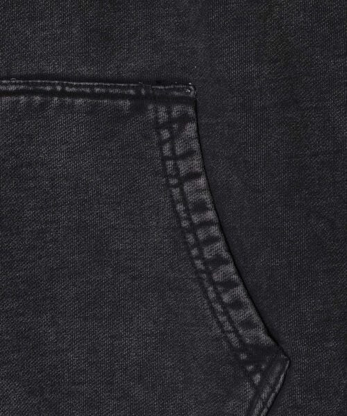 ALAND（エーランド）の「DWSE／ピグメントダイフーディー（その他・グレー(15)/ブラック(19)・S/M/L）」の11枚目の写真