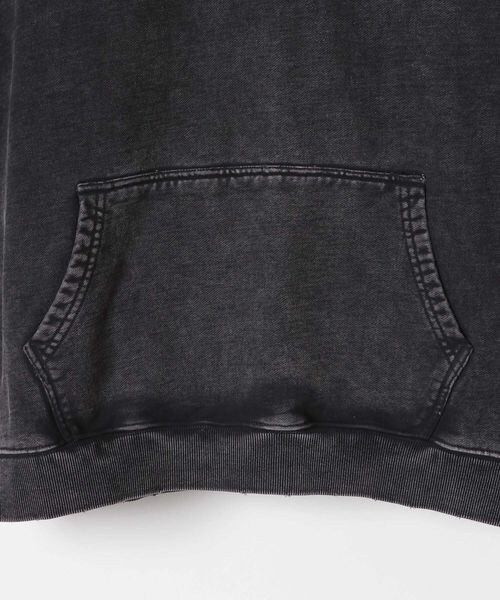 ALAND（エーランド）の「DWSE／ピグメントダイフーディー（その他・グレー(15)/ブラック(19)・S/M/L）」の9枚目の写真