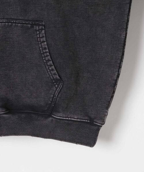 ALAND（エーランド）の「DWSE／ピグメントダイフーディー（その他・グレー(15)/ブラック(19)・S/M/L）」の8枚目の写真