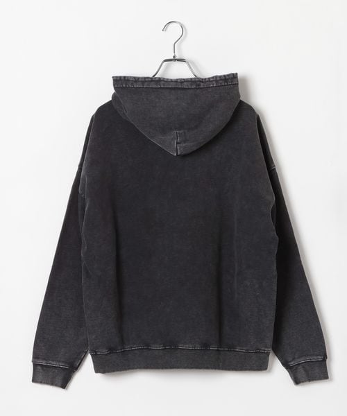 ALAND（エーランド）の「DWSE／ピグメントダイフーディー（その他・グレー(15)/ブラック(19)・S/M/L）」の5枚目の写真