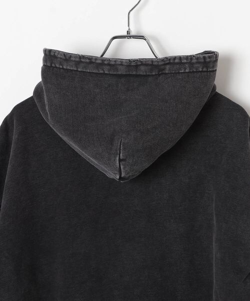 ALAND（エーランド）の「DWSE／ピグメントダイフーディー（その他・グレー(15)/ブラック(19)・S/M/L）」の10枚目の写真