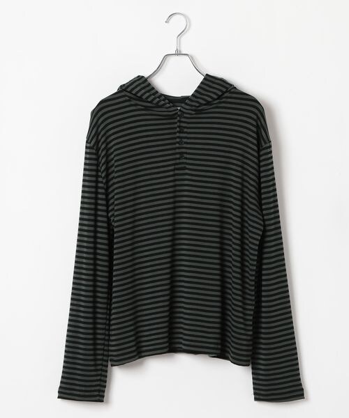 ALAND（エーランド）の「LAND MUSEUM／ヘンリーネックフード（その他・ブラック(19)/ベージュ(55)・F）」の3枚目の写真