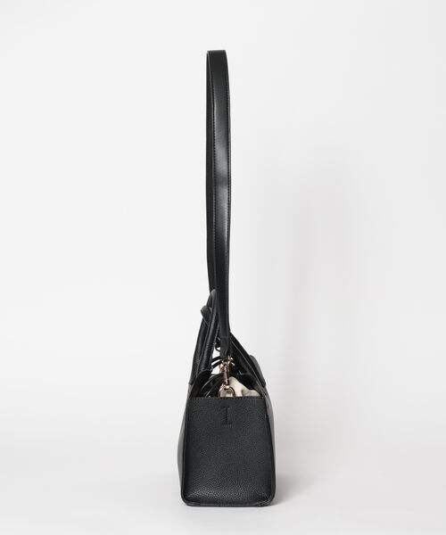 Andemiu（アンデミュウ）の「スクエアキンチャクBAG（バッグ・ホワイト(06)/ブラック(09)/ブラウン(51)・F）」の13枚目の写真