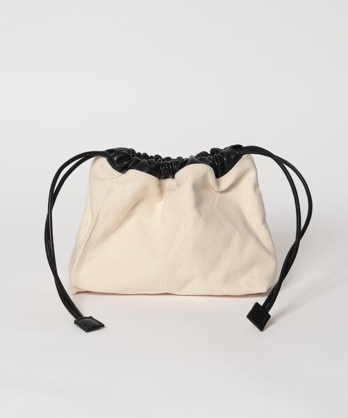 Andemiu（アンデミュウ）の「スクエアキンチャクBAG（バッグ・ホワイト(06)/ブラック(09)/ブラウン(51)・F）」の22枚目の写真