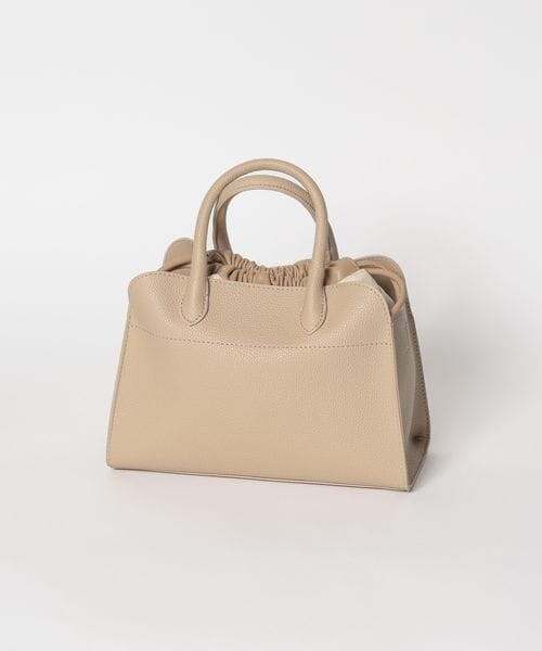 Andemiu（アンデミュウ）の「スクエアキンチャクBAG（バッグ・ホワイト(06)/ブラック(09)/ブラウン(51)・F）」の9枚目の写真