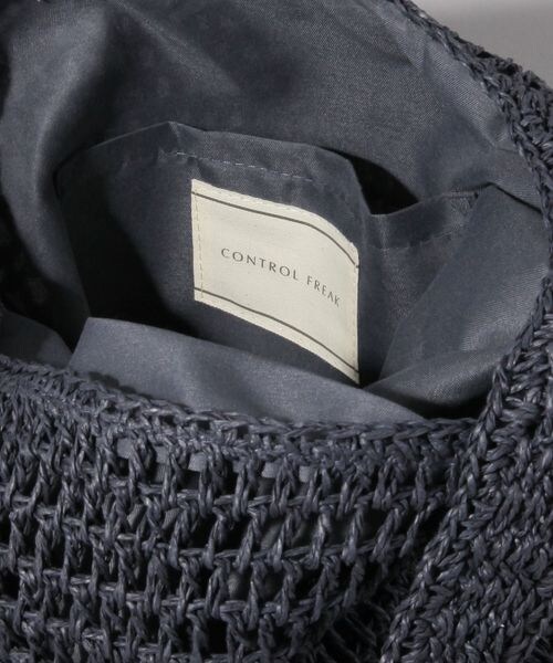 JEANASIS（ジーナシス）の「ペーパークロシェBAG（バッグ・ブラック系その他(19)・FREE）」の7枚目の写真