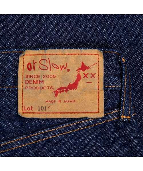 orSlow(オアスロウ)の「101 DAD FIT DENIM JEANS - ONE WASH - THE GREAT DIVIDE(その他・メンズ・other・1 (30)/2 (32)/3 (34)/4 (36)/5 (38))」の4枚目の写真