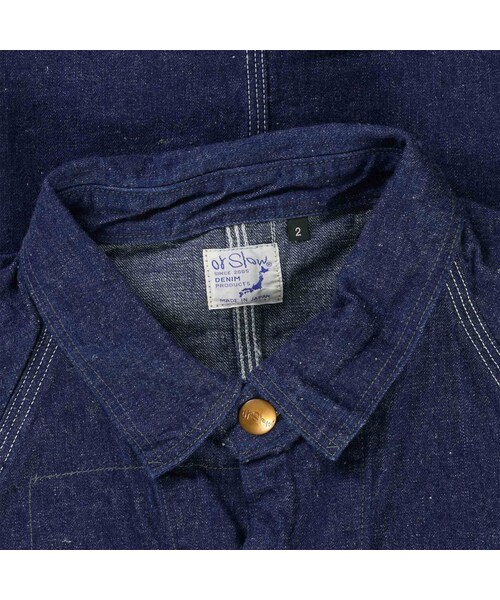 orSlow(オアスロウ)の「1950'S DENIM COVERALL JACKET - ONE WASH - THE GREAT DIVIDE(その他・メンズ・other・3 (M)/4 (L)/5 (XL))」の2枚目の写真