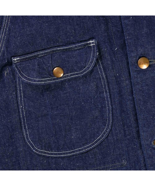 orSlow(オアスロウ)の「1950'S DENIM COVERALL JACKET - ONE WASH - THE GREAT DIVIDE(その他・メンズ・other・3 (M)/4 (L)/5 (XL))」の3枚目の写真