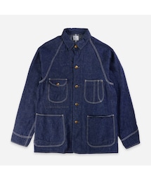 orSlow | 1950'S DENIM COVERALL JACKET - ONE WASH - THE GREAT DIVIDE