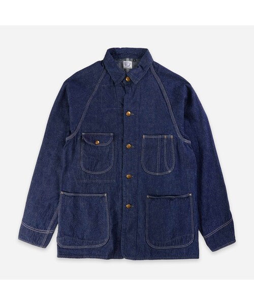orSlow(オアスロウ)の「1950'S DENIM COVERALL JACKET - ONE WASH - THE GREAT DIVIDE(その他・メンズ・other・3 (M)/4 (L)/5 (XL))」の1枚目の写真