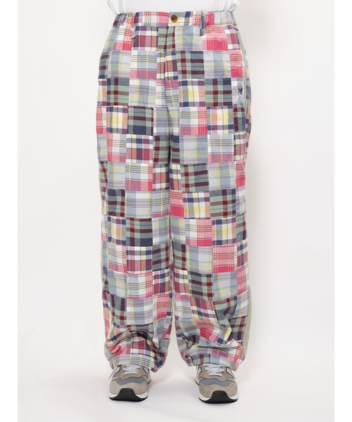 WHIZLIMITED(ウィズリミテッド)の「PATCH PANTS(パンツ・GRAY/NAVY・M/L)」の1枚目の写真