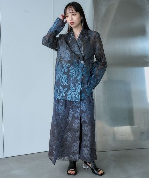 【新品】グラデシアージャガードジャケット HARE（ハレ）の「グラデシアージャガードジャケット（）」 - WEAR