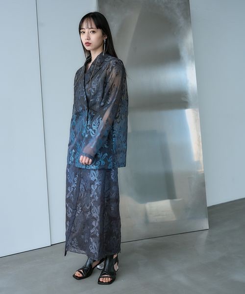 【新品】グラデシアージャガードジャケット HARE（ハレ）の「グラデシアージャガードジャケット（）」 - WEAR