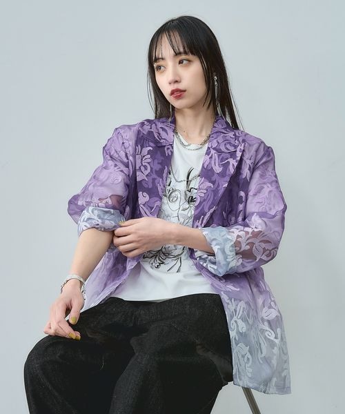 【新品】グラデシアージャガードジャケット HARE（ハレ）の「グラデシアージャガードジャケット（）」 - WEAR
