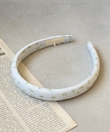 小花柄カチューシャ