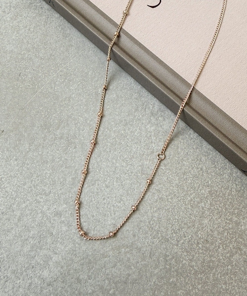 3coins（3coins）の「ツートーンメタルショートネックレス（ネックレス・レディース・その他2/その他1/その他・FREE）」の2枚目の写真