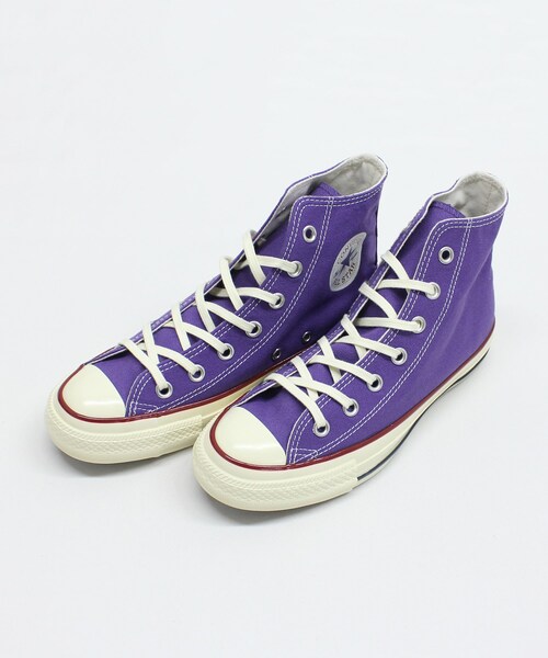 RNA（アールエヌエー）の「【CONVERSE/コンバース】E5198 オールスターエイジドTC HI（シューズ・レディース・スカイブルー/ピンク/パープル）」の3枚目の写真